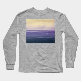 Stormy sea purple hue Long Sleeve T-Shirt